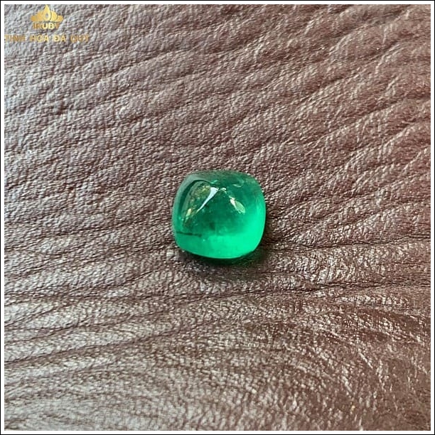 đá Emerald Suggerloaf Cabachon hình ảnh 2