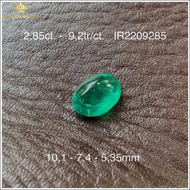 Đá Ngọc Lục Bảo chất trong 2,85ct hình ảnh 1