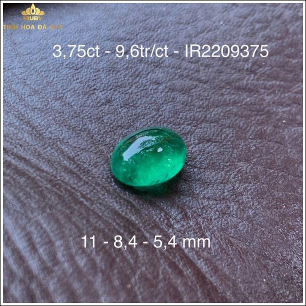 Ngọc Lục Bảo xanh màu TOP đầu 3,75ct hình ảnh 6