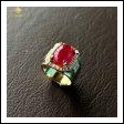 Nhẫn Ruby nam Lãnh Đạo 8,2ct – IRRC 220982