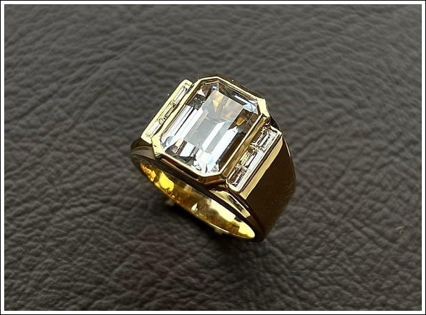 Nhẫn nam Topaz mẫu Doanh Nhân – IRTP 221060