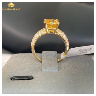 Nhẫn nữ Sapphire vàng đẹp lung linh 2,8ct - IRSP 220928 hình ảnh 