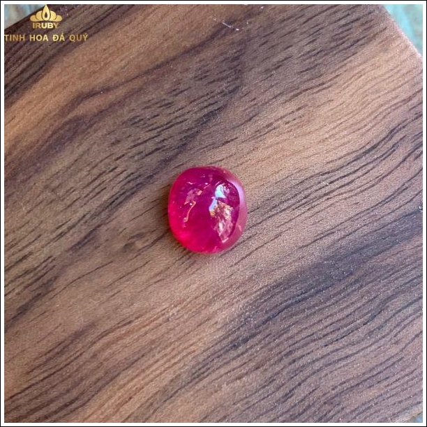 Đá Ruby đỏ huyết Lục Yên chất trong 3,9ct hình ảnh 3