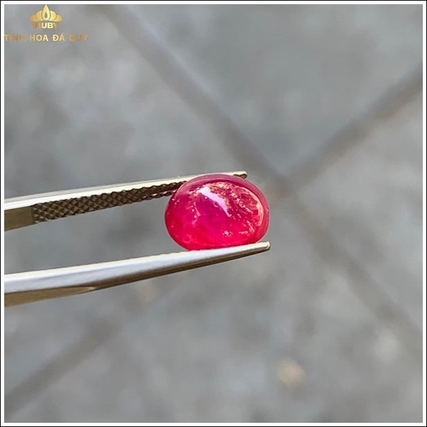 Đá Ruby đỏ huyết Lục Yên chất trong 3,9ct hình ảnh 9