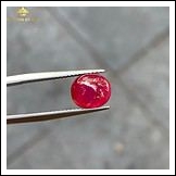 Viên Ruby đỏ huyết Lục Yên chất trong 3,9ct – IRRC 220939