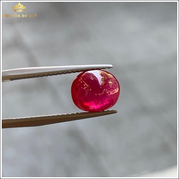 Đá Ruby đỏ huyết Lục Yên chất trong 3,9ct hình ảnh 6