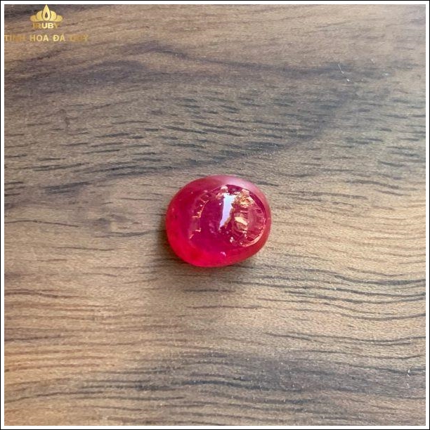 Đá Ruby đỏ huyết Lục Yên chất trong 3,9ct hình ảnh 7