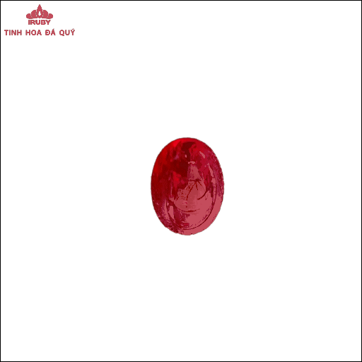 Viên Ruby đỏ huyết 3,97ct chất kính rực - IRRB 2209397
