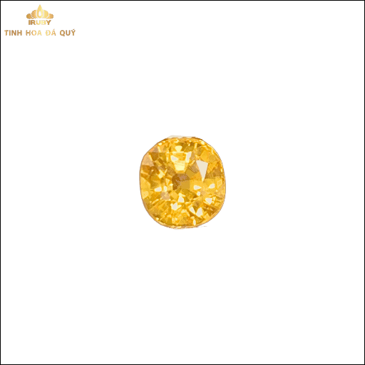 Viên Sapphire vàng lửa bung siêu đẹp 3,8ct - IRYS 220938