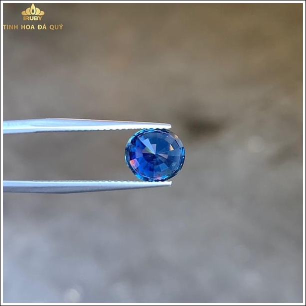 Đá Sapphire xanh lam đẹp 2,5ct hình ảnh 4