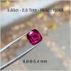 Viên Rhodolite Garnet chất lượng quốc tế 3,65ct – IR2210365 hình ảnh 2