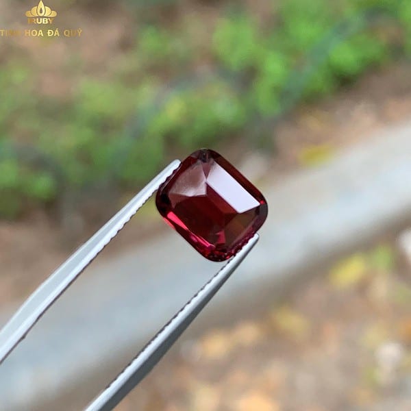 Rhodoite Garnet đỏ tiêu chuẩn quốc tế 3,15ct hình ảnh 3