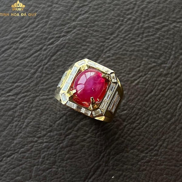 Nhẫn nam Ruby sao Lãnh Đạo – IRRS 221066