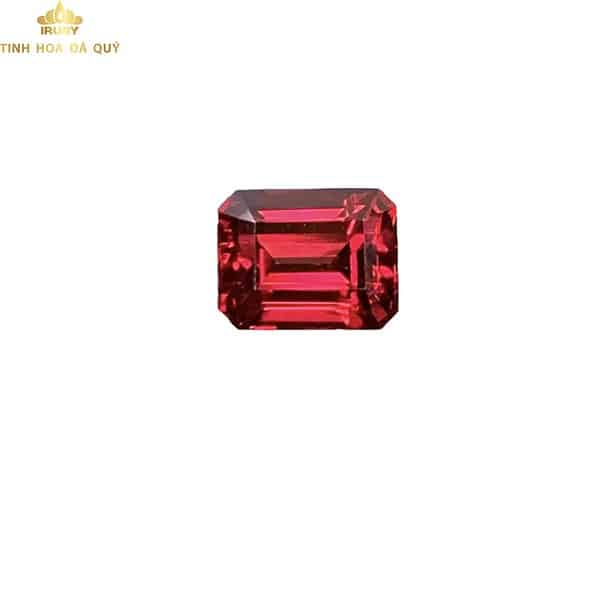 Đá Rhodolite Garnet đỏ Bagguette đẹp 3,65ct hình ảnh 1