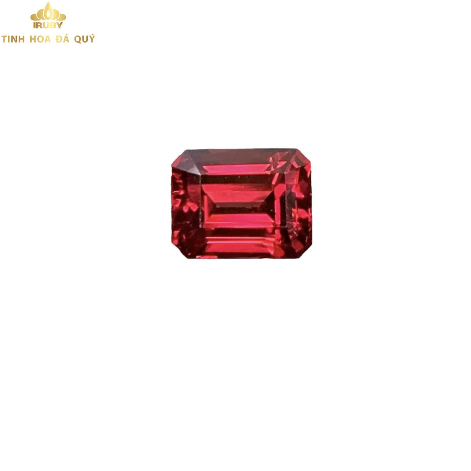 Rhodolite Garnet đỏ Bagguette đẹp 3,65ct - IR2210365