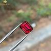 Đá Rhodolite Garnet đỏ Bagguette đẹp 3,65ct hình ảnh 3