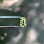 Viên Sapphire Bagguette vàng tự nhiên không nhiệt – IRYS 221020