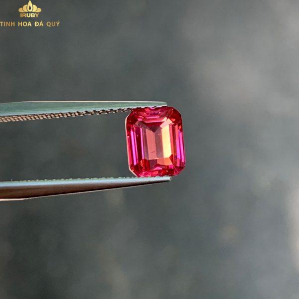 Đá Spinel Hồng đỏ cắt Bagguette tuyệt đẹp hình ảnh 4