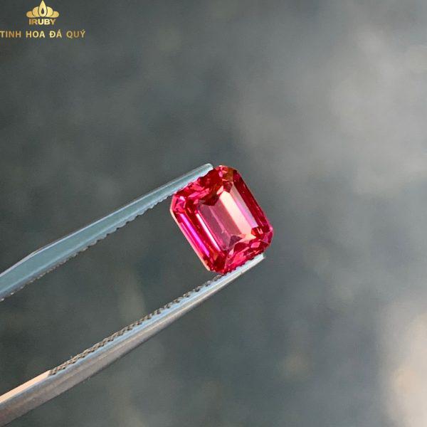 Đá Spinel Hồng đỏ cắt Bagguette tuyệt đẹp hình ảnh 6