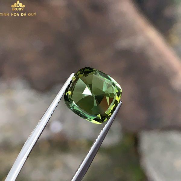 Đá Tourmaline xanh lục vàng 2 sắc thái hình ảnh 5