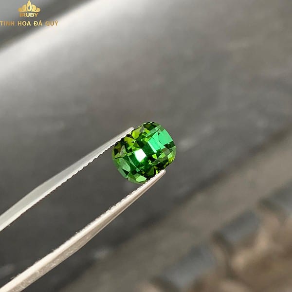 Đá Tourmaline xanh lục chiếu đẹp 2,8ct hình ảnh 2