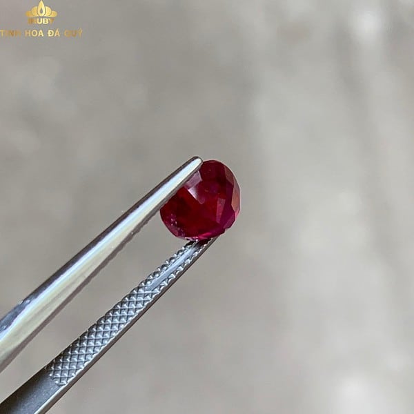 Đá Ruby Facet Lục Yên siêu đẹp 1.8ct hình ảnh 6