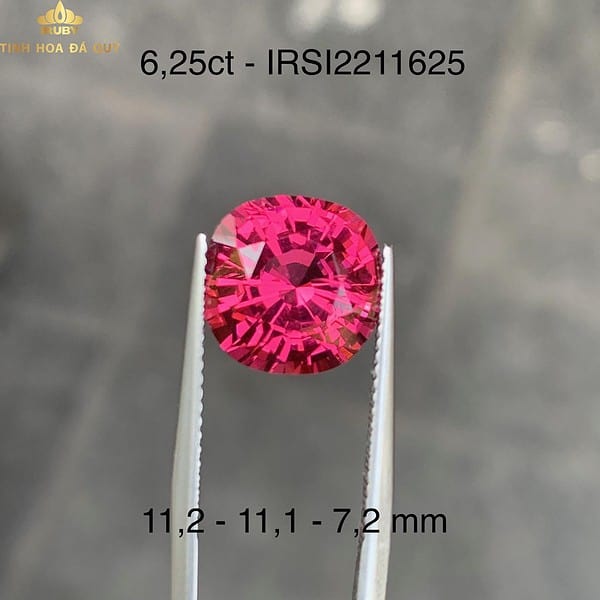 Siêu phẩm VIP - đá Spinel đỏ Hồng 6.25ct hình ảnh 4