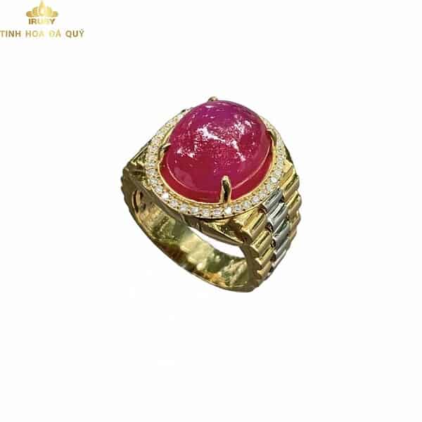 Nhẫn nam Ruby Rolex – IRRC 221111