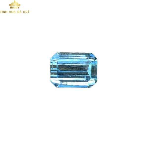 Đá Aquamarine xanh lam tự nhiên 6,3ct hình ảnh 1