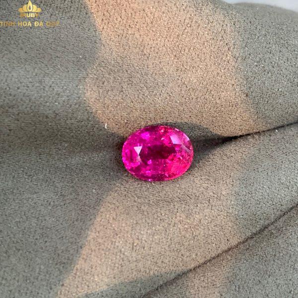 Đá Rubellite Hồng đỏ đẹp như Ruby 2,45ct hình ảnh 6