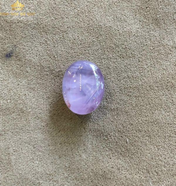 Đá Sapphire sao nét 10 điểm màu lavender hình ảnh 1