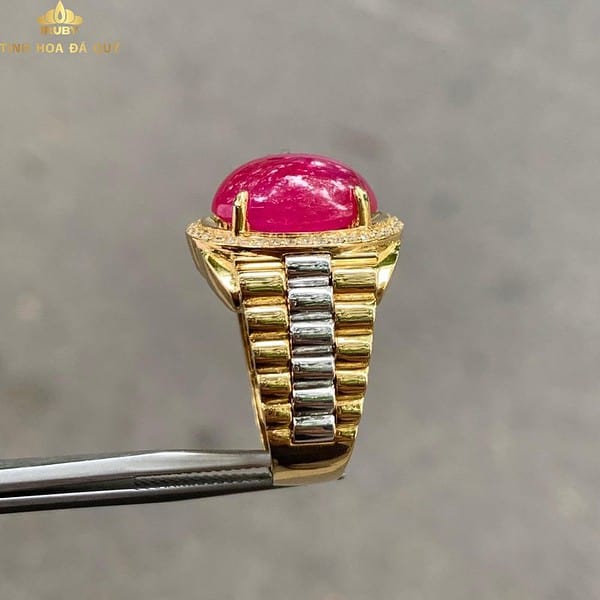 Nhẫn nam Ruby Rolex – IRRC 221111