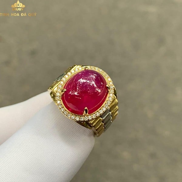 Nhẫn nam Ruby Rolex – IRRC 221111