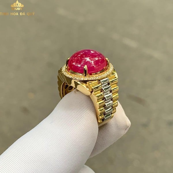 Nhẫn nam Ruby Rolex – IRRC 221111