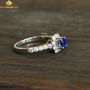 Nhẫn nữ Sapphire xanh lam nhỏ xinh đẹp sang trọng - IRSP 2212 hình ảnh 1