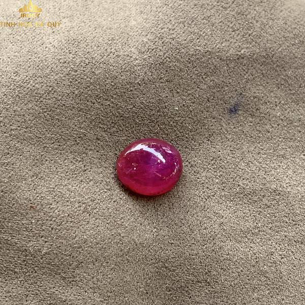 Viên Ruby cabachon đẹp tự nhiên 3,5ct – IRRS 221135