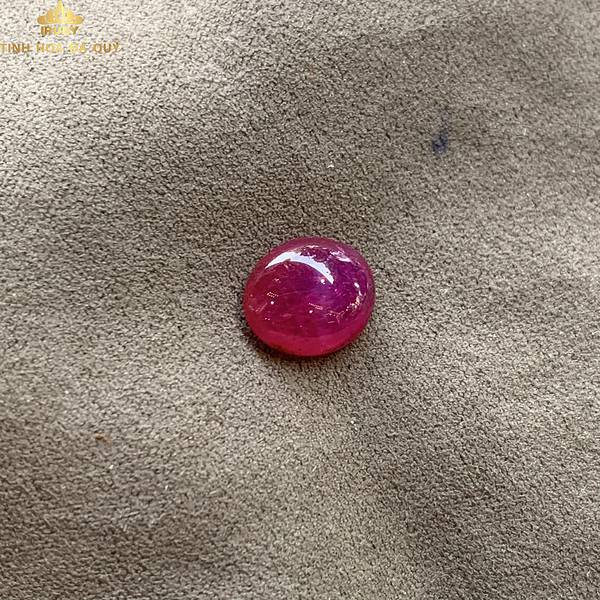 Viên Ruby cabachon đẹp tự nhiên 3,5ct – IRRS 221135