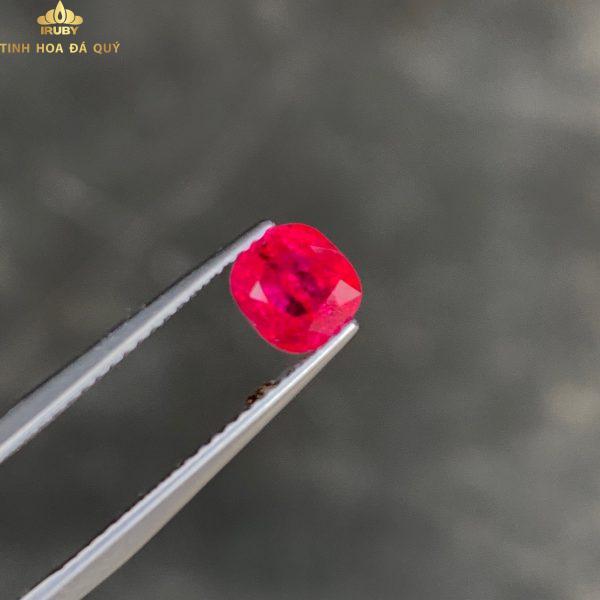 Viên Ruby facet màu đỏ vivid 1,2ct – IRRFS 221112