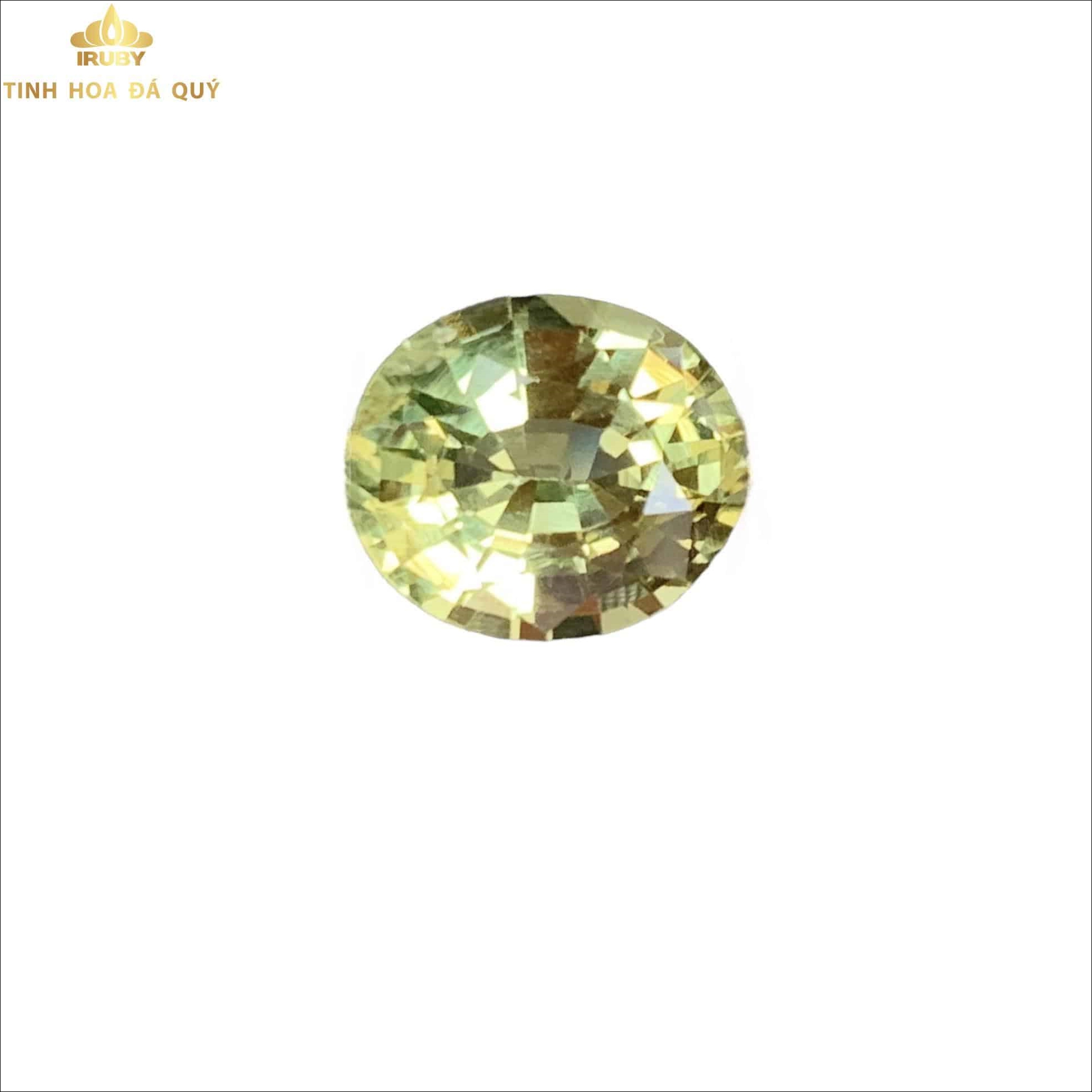 Viên Beryl vàng chanh đẹp tự nhiên – IRBL 221139