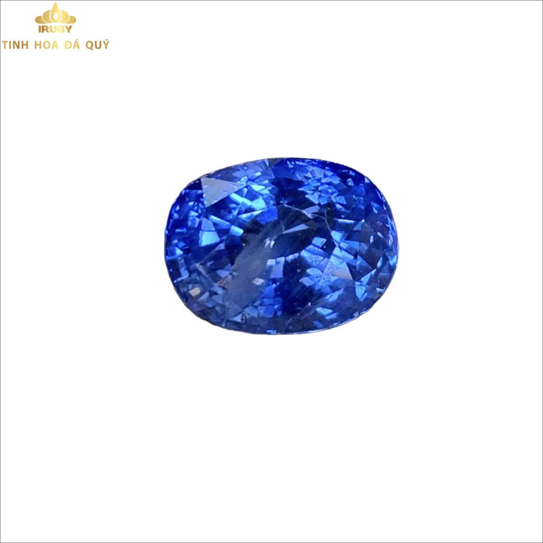 Viên Sapphire xanh lam đẹp long lanh 8,02ct - IRBS 2211802