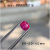 Đá Ruby Facet Lục Yên 1,18ct đỏ tươi - IRRF2212118 hình ảnh 2