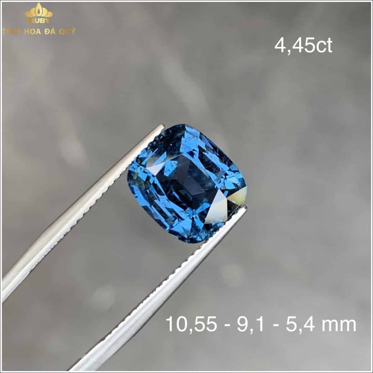 Viên Spinel xanh bãi bưởi sắc cobalt đẹp 4,45ct - IRSI 2212445 hình ảnh 3