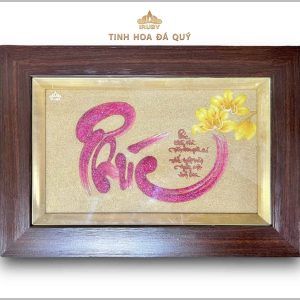 Tranh đá quý chữ PHÚC - IRTD 2312544 hình ảnh