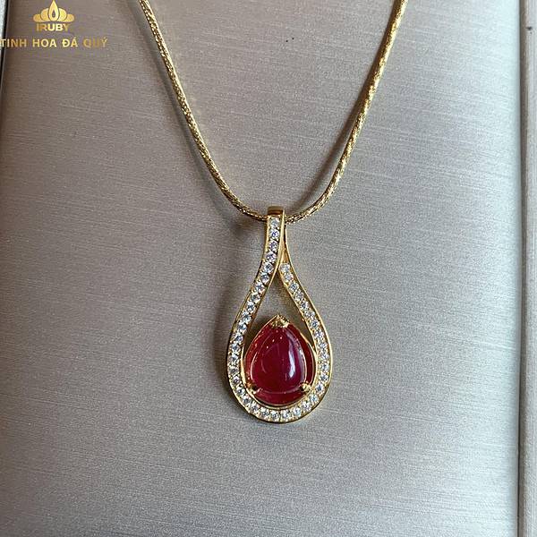 Mặt dây Ruby cho nữ mệnh Thổ