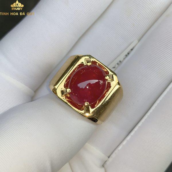 Nhẫn nam Ruby mẫu Doanh nhân 6,8ct – IRRC 23268