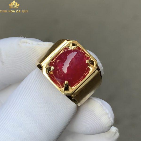 Nhẫn nam Ruby mẫu Doanh nhân 6,8ct – IRRC 23268