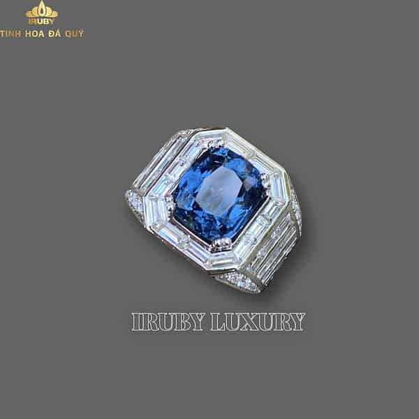 Nhẫn nam Spinel xanh lam mẫu Hoàng Tử – IRSI 23245