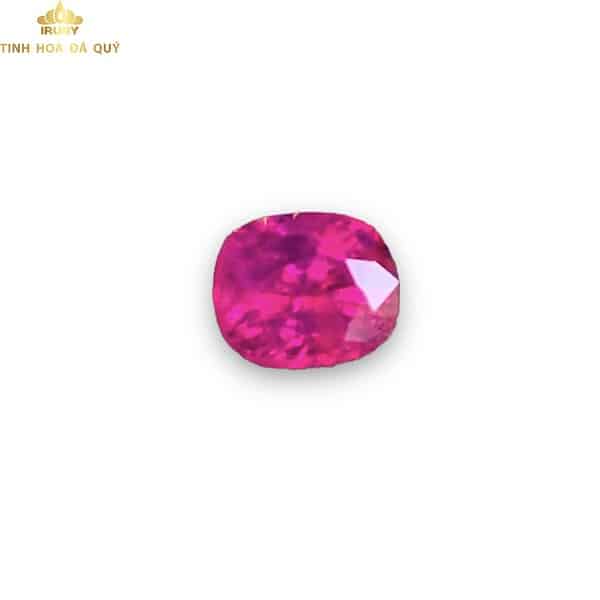 Viên Ruby facet lục yên 1.18ct đỏ tươi.