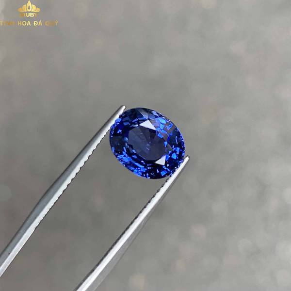 Đá Sapphire xanh lam hoàng gia 3,77ct hình ảnh 1