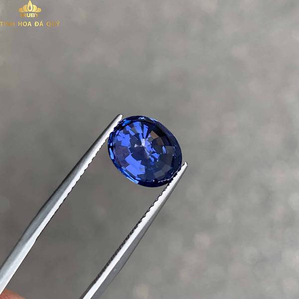 Đá Sapphire xanh lam hoàng gia 3,77ct hình ảnh 3